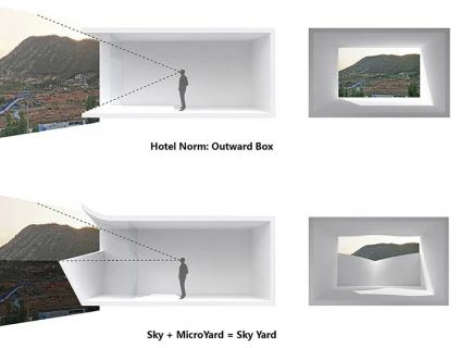 藝加酒店設(shè)計(jì)淺析天空之院酒店：似迭次錯(cuò)落的屋頂