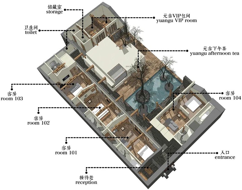 藝加酒店設(shè)計為您分享元古水屋酒店設(shè)計觀點